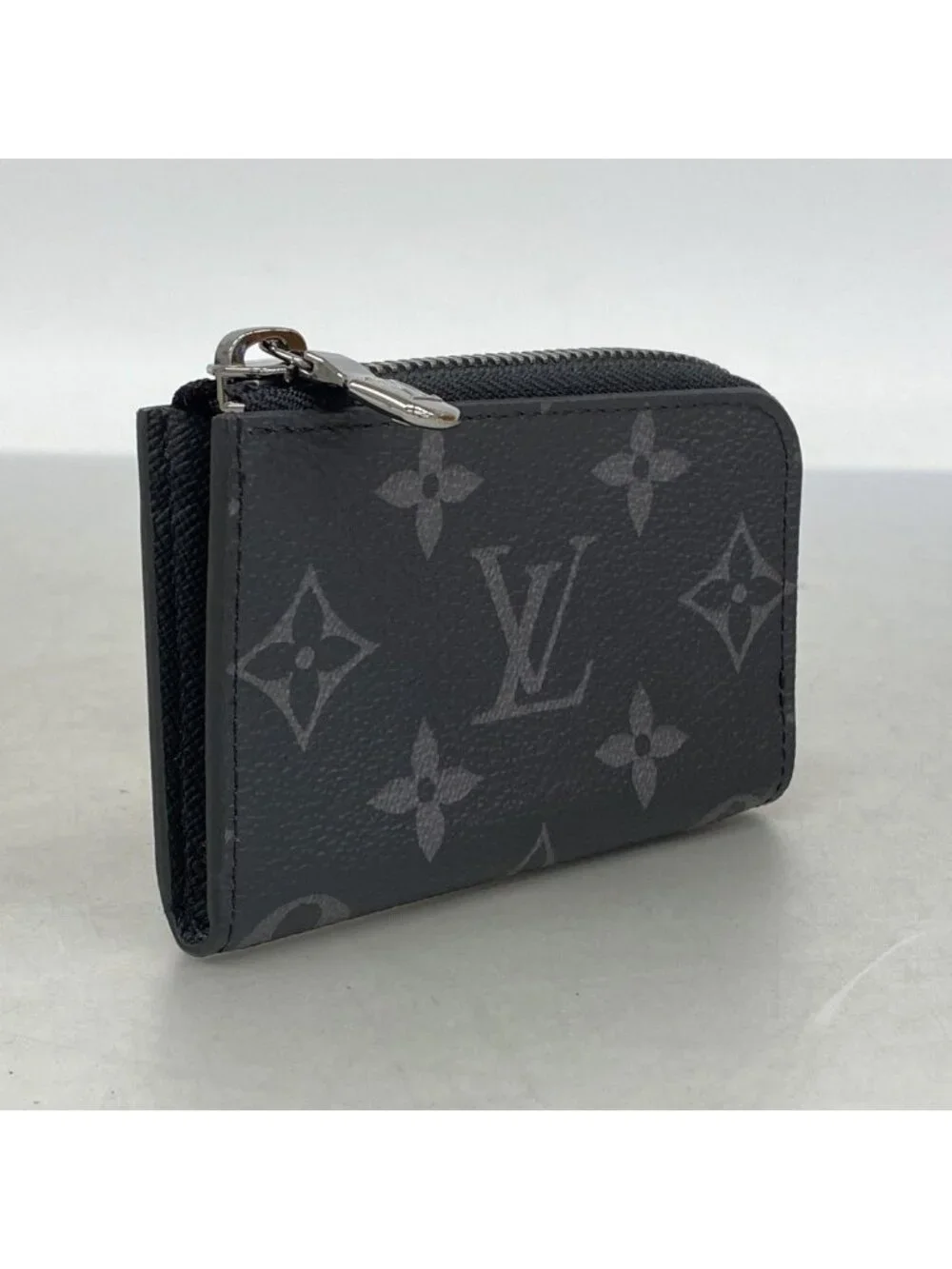 Louis Vuitton Coin Case Monogram Eclipse Porte Moneje le Black
